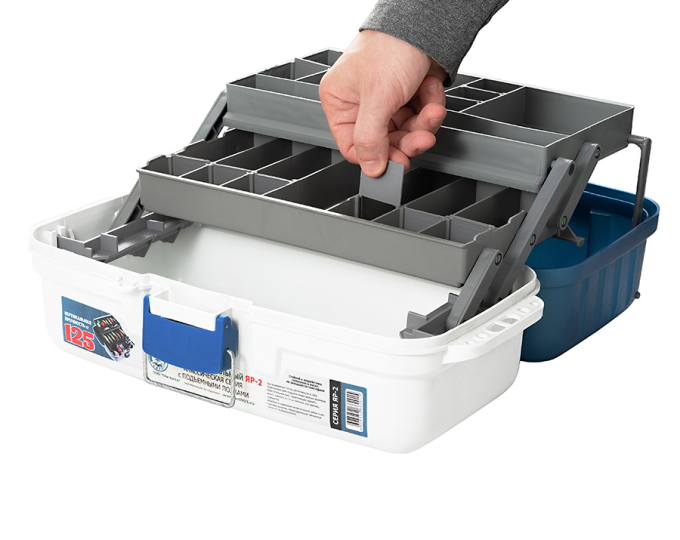 Ящик Три Кита  ЯР-2 (370*190*180) 2 лотка - изображение 2