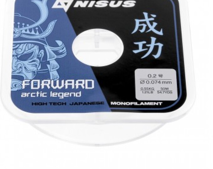 Леска FORWARD ARCTIC LEGEND 0,074мм 50м (Nylon Transparent) - изображение 2