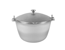 Котелок походный, литой (алюминий) 6,0л (арт.КП60)