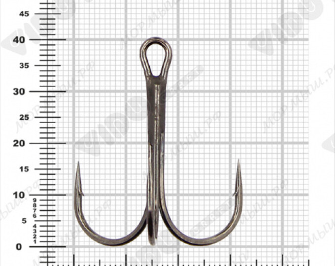 Крючок Treble Hooks (VD-091-BN) № 3/0 - изображение 3