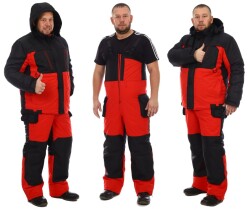 Костюм CRODIS «Грант» (черно-красный) р.48-50 (рост 170-176)