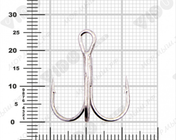 Крючок Treble Hooks (VD-092-TN) №02 - изображение 3