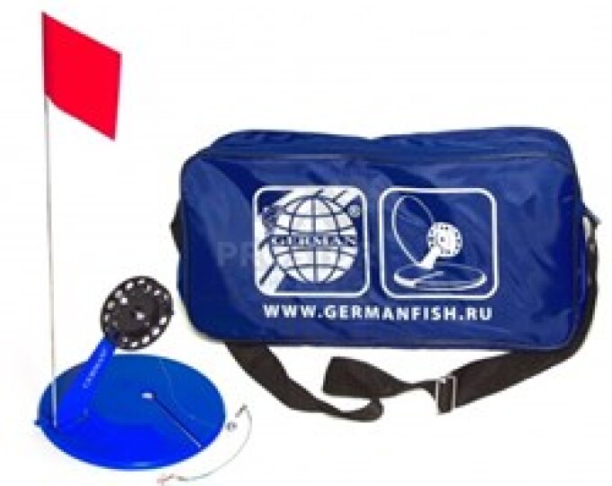 Комплект жерлиц GERMAN сумка длинная черная, угловая стойка, d75мм (10шт.) - изображение 1