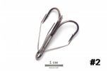 Крючок German Weedless Treble №02 (10) - изображение 1 