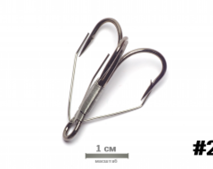 Крючок German Weedless Treble №02 (10) - изображение 1 