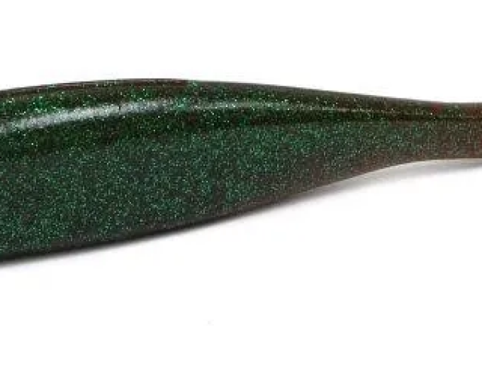 Приманка силиконовая Keitech Easy Shiner 4″ #302 Plum Green FLK. - изображение 1