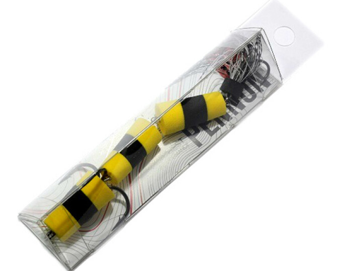 Приманка джиговая Lucky John PENNON 130 (желтый/черный/желтый) - изображение 1 