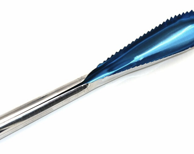 Рыбочистка 23см., 61 зуб, скругленная ручка с отверстием - изображение 1 