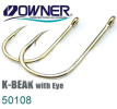 Крючок Owner (50108) «K-Beak» №04 (12шт.) - изображение 1 