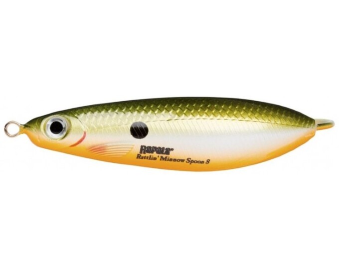 Незацепляйка Rapala Rattlin’ Minnow Spoon 08 (8см, 16гр.) /RFSH - изображение 1 