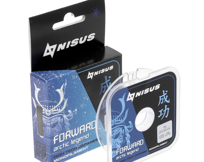 Леска FORWARD ARCTIC LEGEND 0,128мм 50м (Nylon Transparent) - изображение 1 