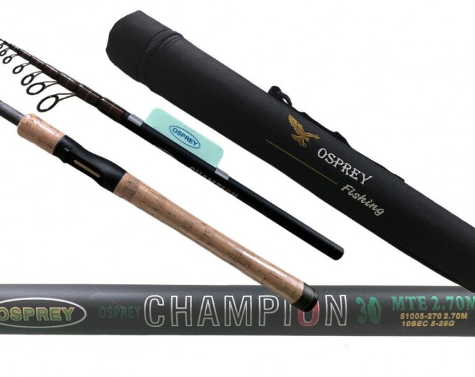 Спиннинг телескопический Osprey «CHAMPION» 2,10м (10-45гр.) (тубус) - изображение 1 