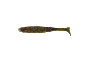 Приманка съедобная ALLVEGA «Blade Shad» 7,5см 2,5г (7шт.) цвет green pumpkin red flake