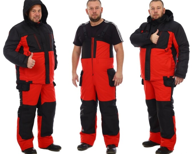 Костюм CRODIS «Грант» (черно-красный) р.48-50 (рост 182-188) - изображение 1 