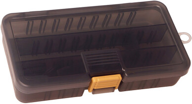 Коробка Kosadaka TB-S34B для приманок, регулируемая (160х90х30мм) Smoke