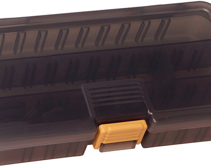 Коробка Kosadaka TB-S34B для приманок, регулируемая (160х90х30мм) Smoke - изображение 1 