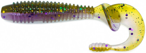 Силиконовая приманка Kosadaka REVOLT 70 (длина 70мм, вес 3,1гр.) (7шт.) цвет GLV