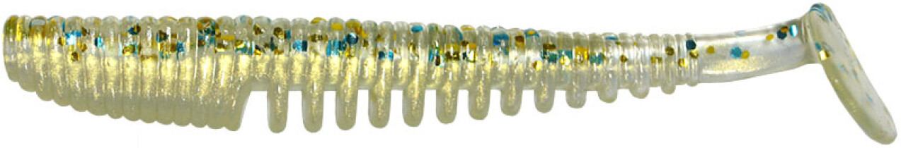 Силиконовая приманка Kosadaka AWARUNA 75 (длина 75мм, вес 3,2гр.) (10шт.) цвет GTR