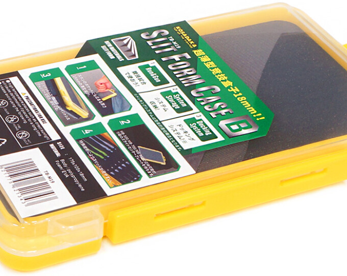 Коробка Kosadaka Slit Form Case B (стыкуемая, пенка с прорезями, 175х105х18мм) - изображение 1 