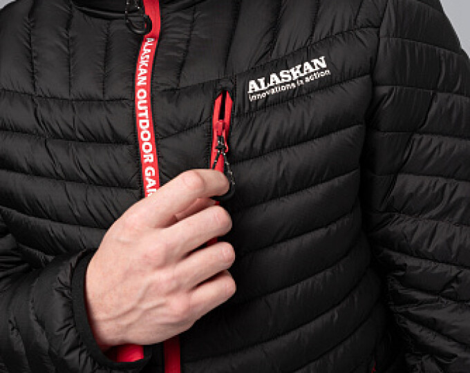 Куртка Alaskan Juneau X Black р.XL (утепленная, стеганая) - изображение 9
