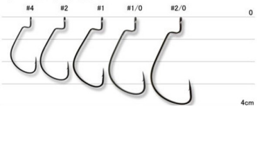 Крючок Decoy офсетный Worm 11 #1/0 (9шт.)
