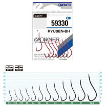 Крючок Owner (59330) «Ryusen-BH» №06 (9шт.)