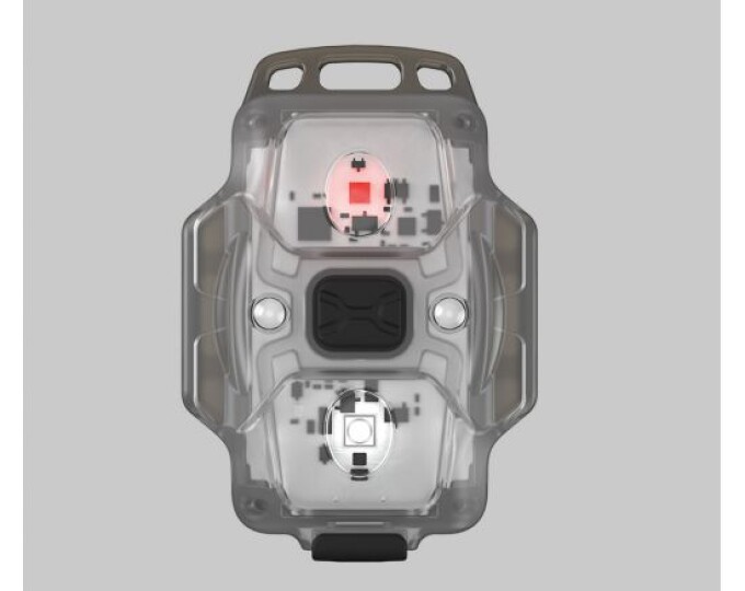 Фонарь Armytek Crystal Green (Белый и красный свет) 150лм и 30лм / велосипедное и налобное крепление / Li-Pol - изображение 1