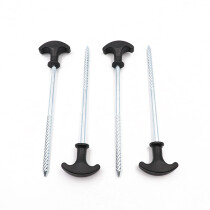 Колышки для палатки «Слыдопыт» Т-обр., L-21 см, на блистере (4шт)