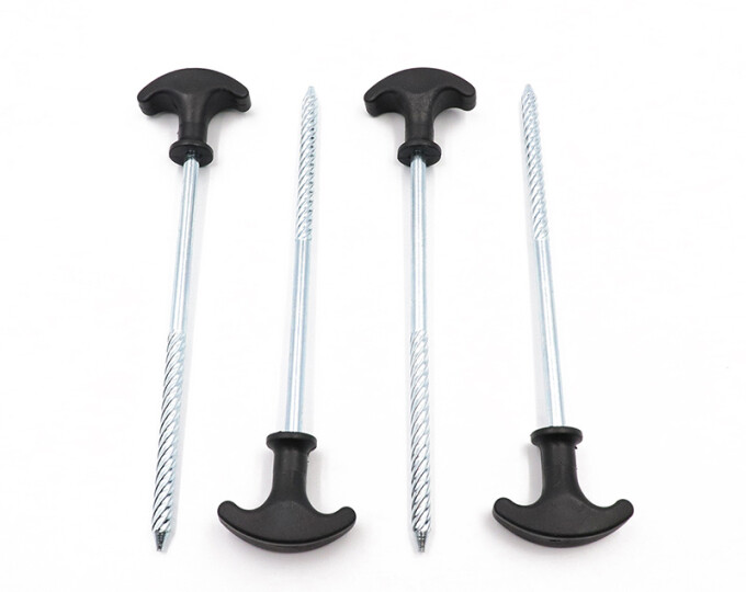 Колышки для палатки «Слыдопыт» Т-обр., L-21 см, на блистере (4шт) - изображение 1 