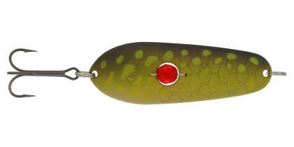 Блесна Kuusamo Rasanen 70/20 (бусинка) цвет Ye/G/GR-B, UV