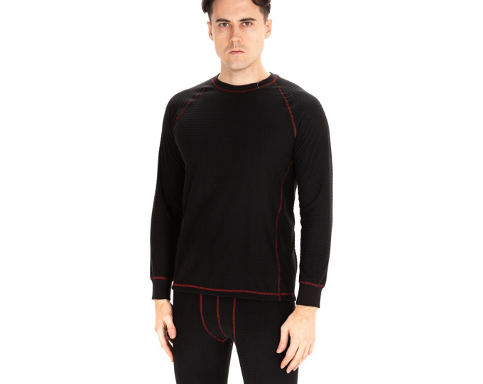 Термобелье Hunt’sMan «Thermoline» р.52-54/182-188 (XL) (Флис, цвет Чёрный) - изображение 1 