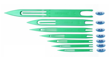 Челнок (игличка сетевязальная) № А5 (175х13мм) (50)