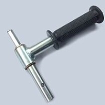 Адаптер под шуруповерт для ледобура диам.22мм (с ручкой)