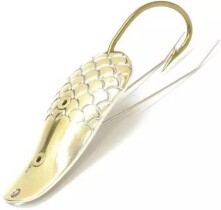 Блесна незацепляйка Камышовая 11гр. (2-х цветная) Латунь/Никель