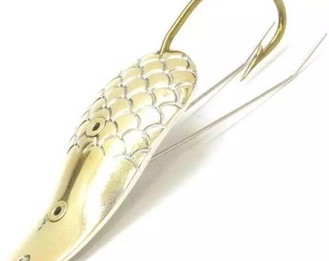 Блесна незацепляйка Камышовая 11гр. (2-х цветная) Латунь/Никель - изображение 1 