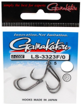 Крючок Gamakatsu Hook LS-3323F N/L Black №10