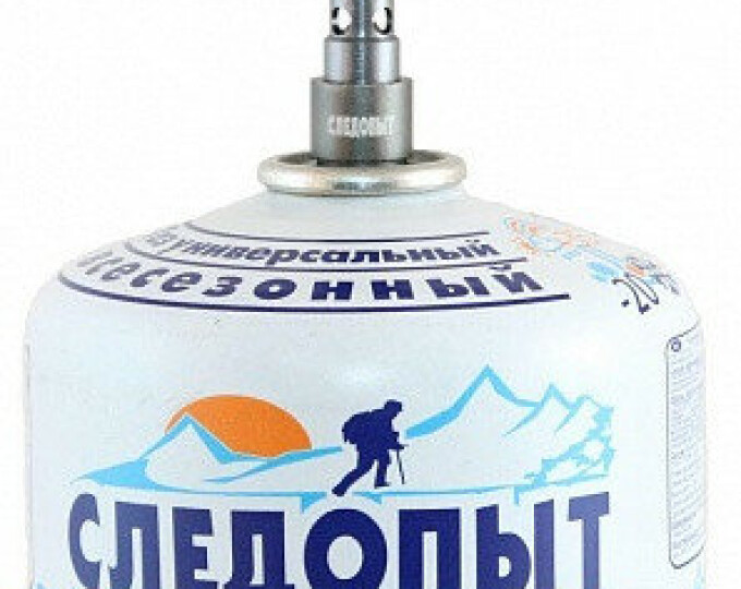 Плита портативная газовая СЛЕДОПЫТ «Мечта путешественника» (титановая, вес 25гр.) - изображение 1