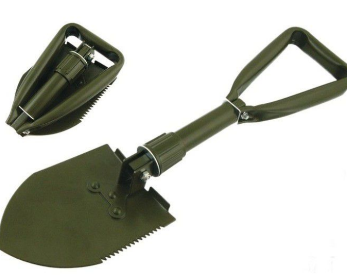 Лопата саперная складная большая 60см в чехле - изображение 1 