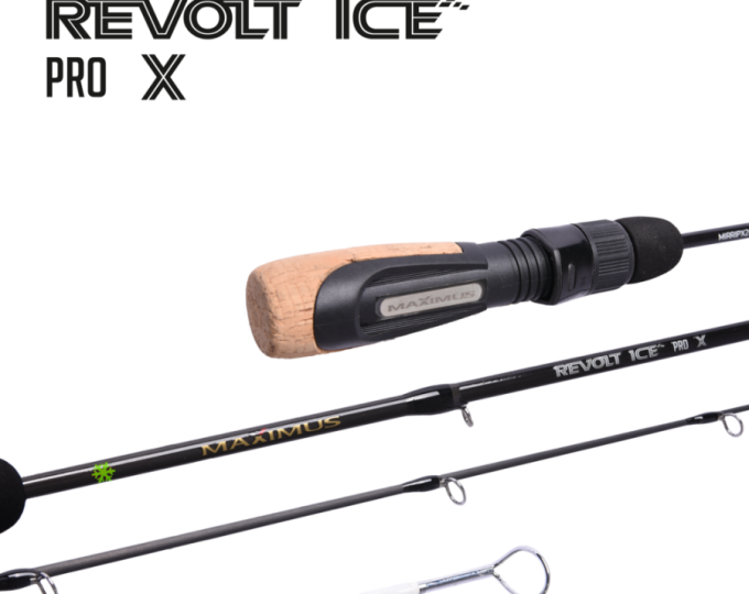 Удочка зимняя Maximus REVOLT ICE PRO (длина 0,70м, тест до 30гр., X281M) - изображение 1 