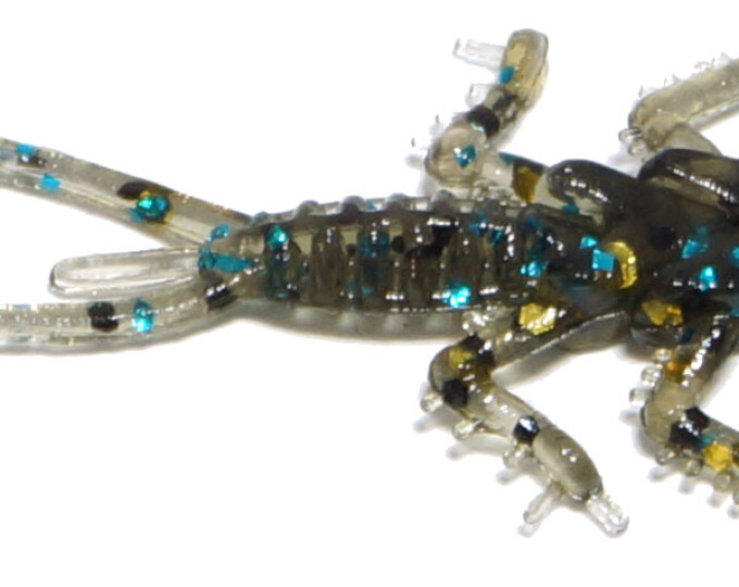 Силиконовая приманка Kosadaka BUGGY 50 (длина 50мм, вес 1,6гр.) (10шт.) цвет DS - изображение 2