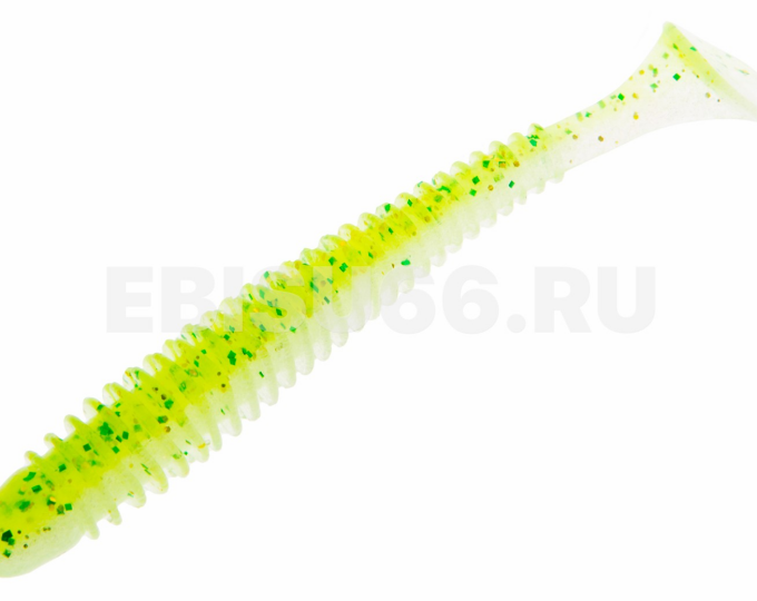 Приманка силиконовая Keitech Swing Impact 4.5″ PAL #02 Lime Chart Shad - изображение 1