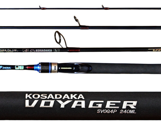 Спиннинг Kosadaka «Voyager 4Pro» 2,1м (тест 10-35гр., 4 секции, тубус) - изображение 1 