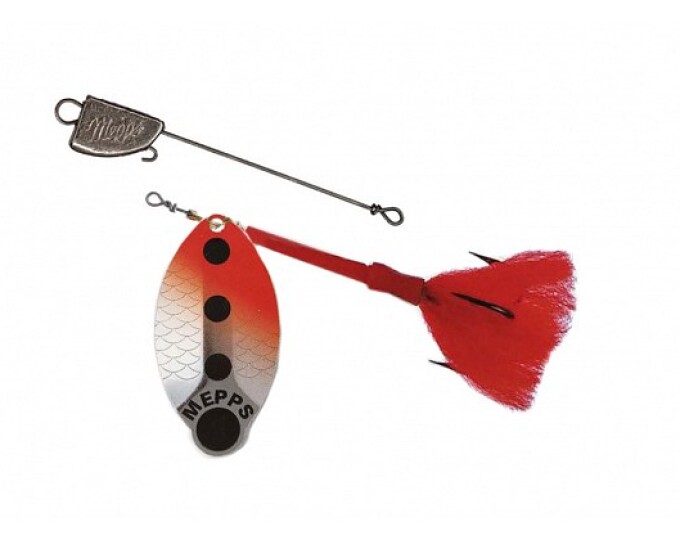 Блесна Mepps LUSOX FLUO 2 Silver (в блистере) - изображение 1 