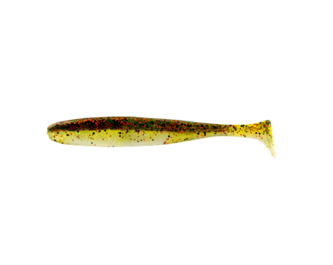 Приманка съедобная ALLVEGA «Blade Shad» 7,5см 2,5г (7шт.) цвет natural w/pumpkin back - изображение 1