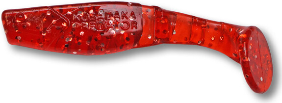 Мягкая приманка ПЛАВАЮЩАЯ Kosadaka PREDATOR 90мм, цв. RS (3шт.)