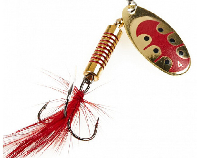 Блесна вращающаяся Lucky John SPIN X ROUND 04 (вес 11гр.) цвет GX1 - изображение 1 