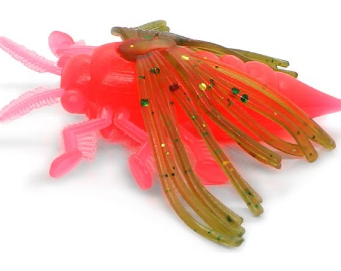 Силиконовая приманка Kosadaka MAY BUG 40 (3шт.) DGR - изображение 1 