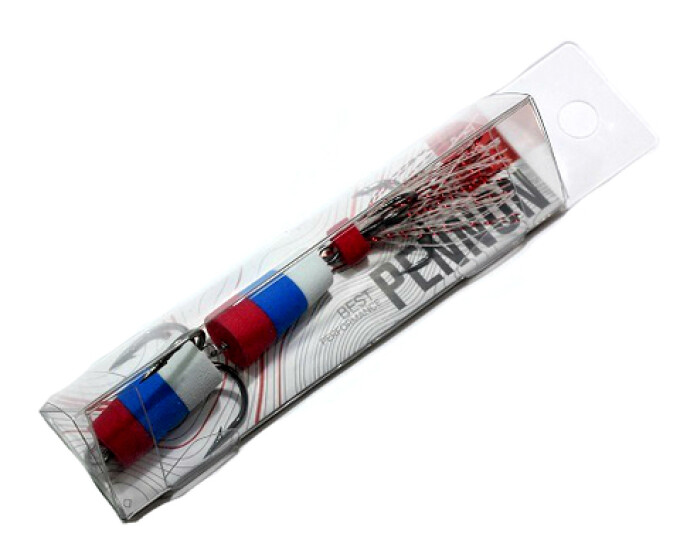 Приманка джиговая Lucky John PENNON 11 (красный/синий/белый) - изображение 1 