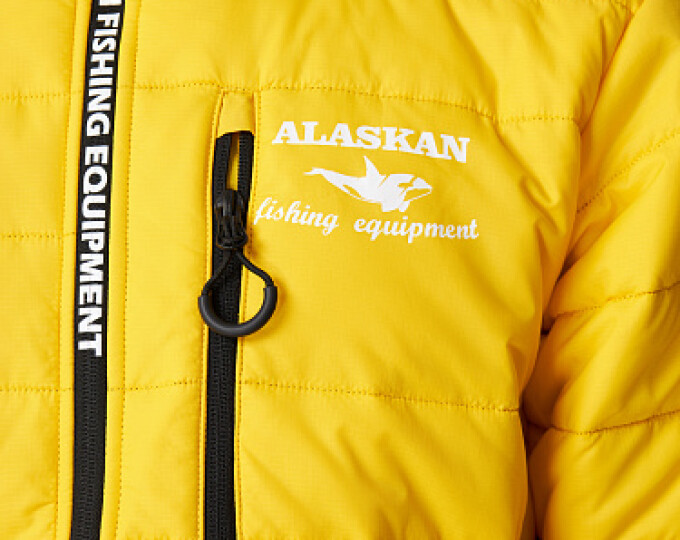 Куртка Alaskan Juneau Yellow р.XL (утепленная, стеганая) - изображение 8