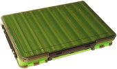 Коробка Kosadaka TB-S31A для воблеров, двухсторонняя (340х215х50мм) Green - изображение 1 
